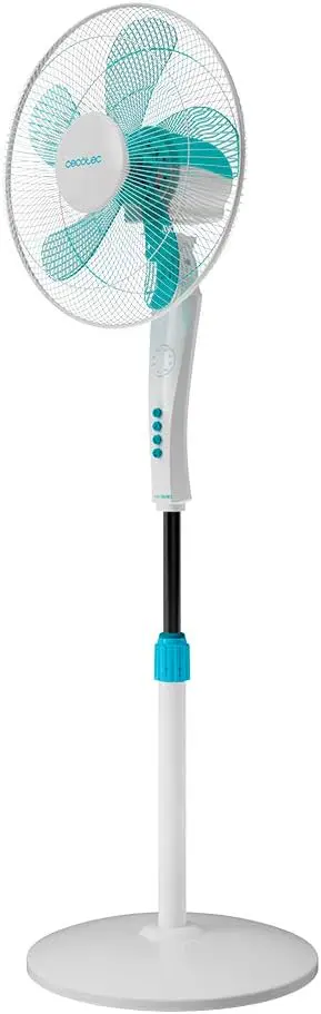 Cecotec ventilateur sur pied avec télécommande et minuterie