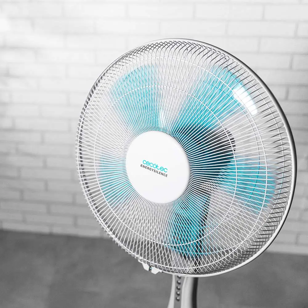 Ventilateur blanc vue 3