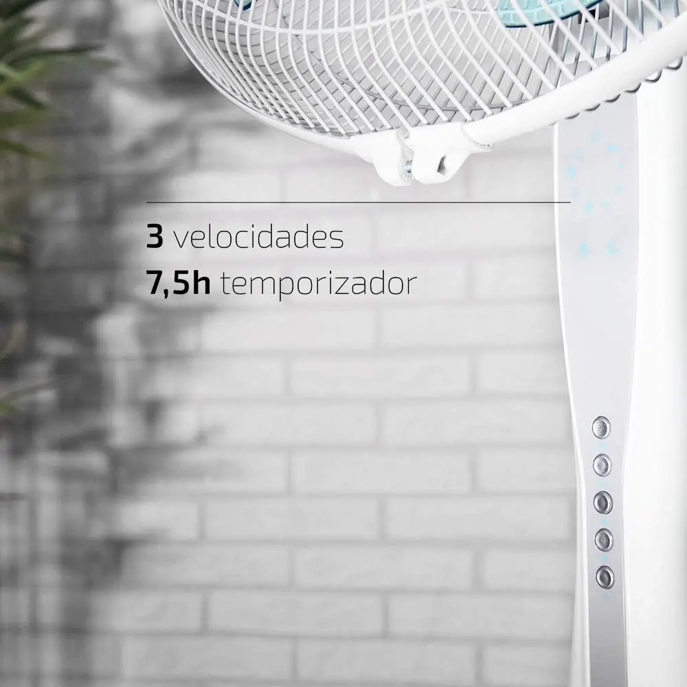 Ventilateur blanc vue 5