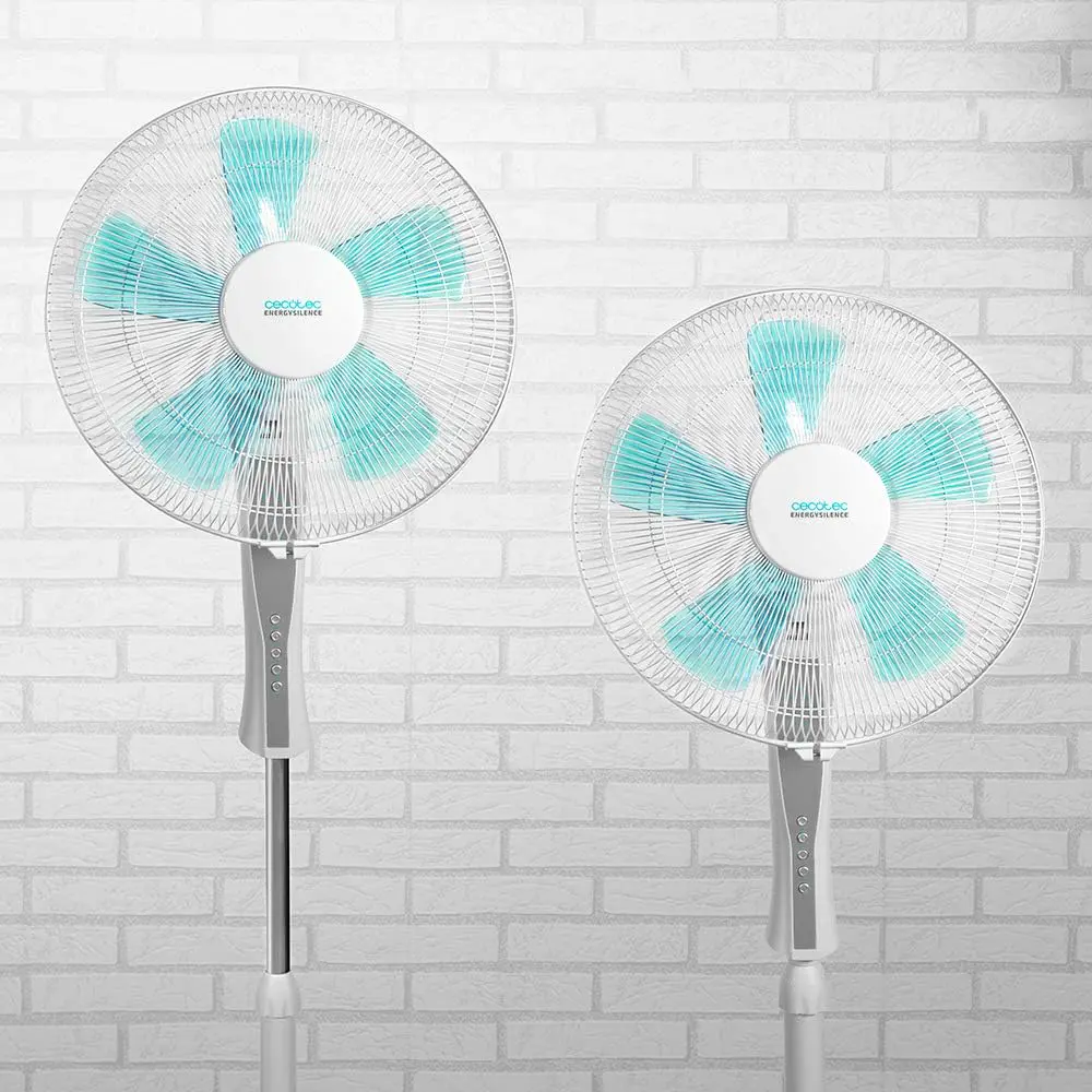 Ventilateur blanc vue 6