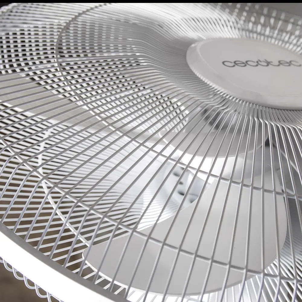 Ventilateur blanc vue 3
