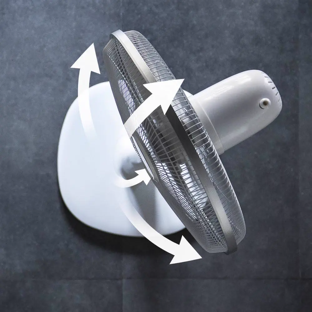 Ventilateur blanc vue 5