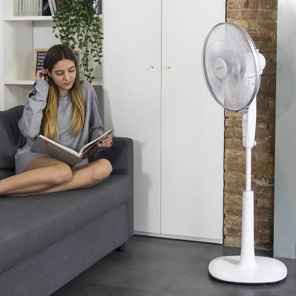 Ventilateur blanc vue 6