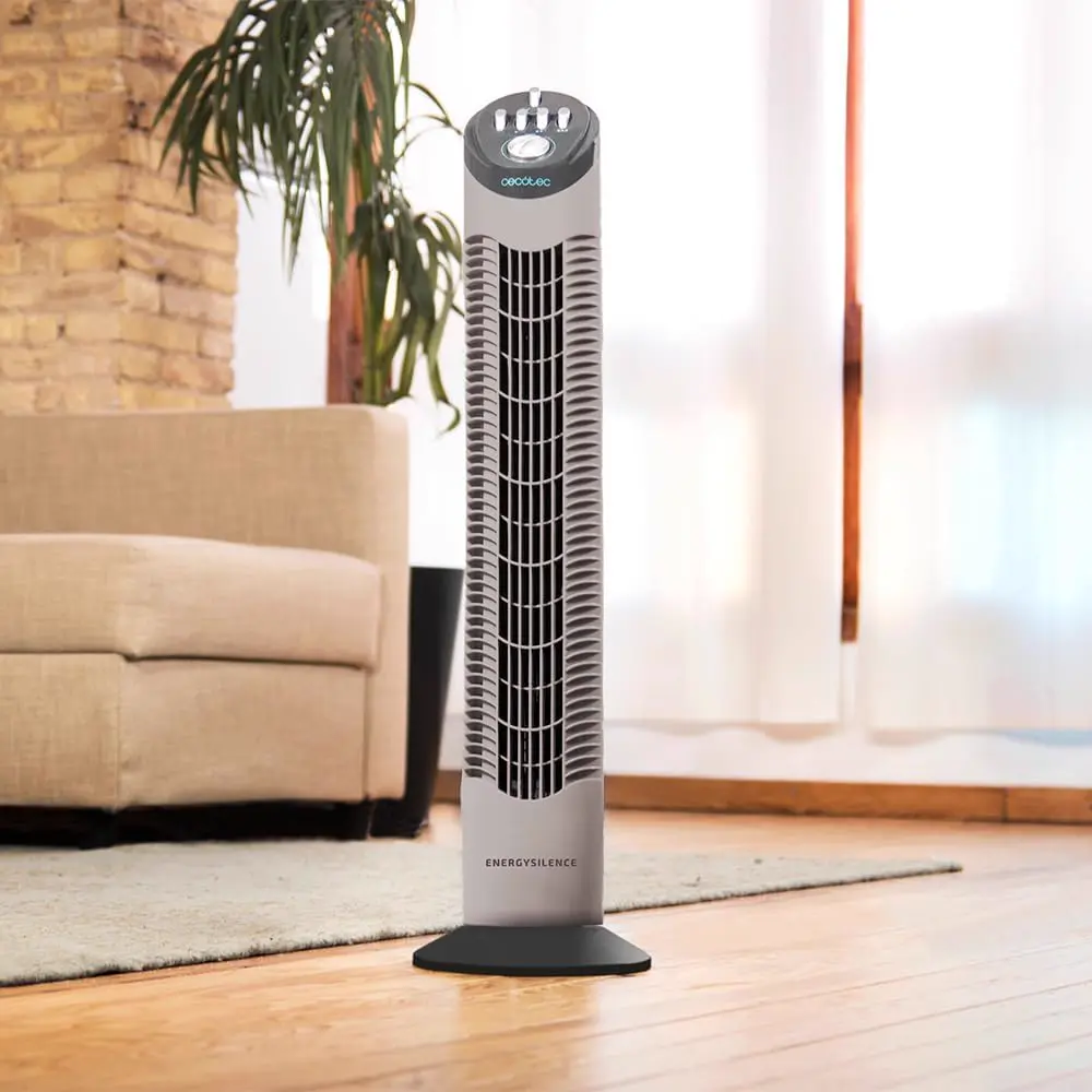 Ventilateur blanc vue 7