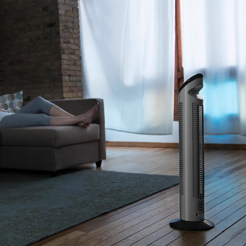 Ventilateur blanc vue 8