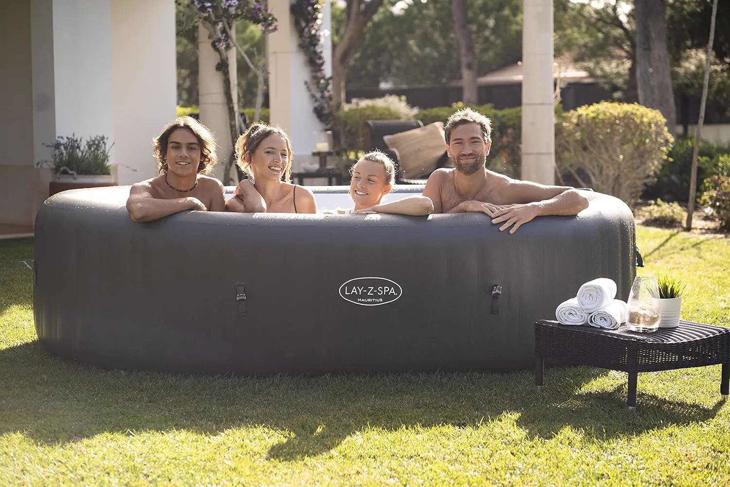 Spa gonflable 6 personnes 7 places 180 x 71 cm vue 15