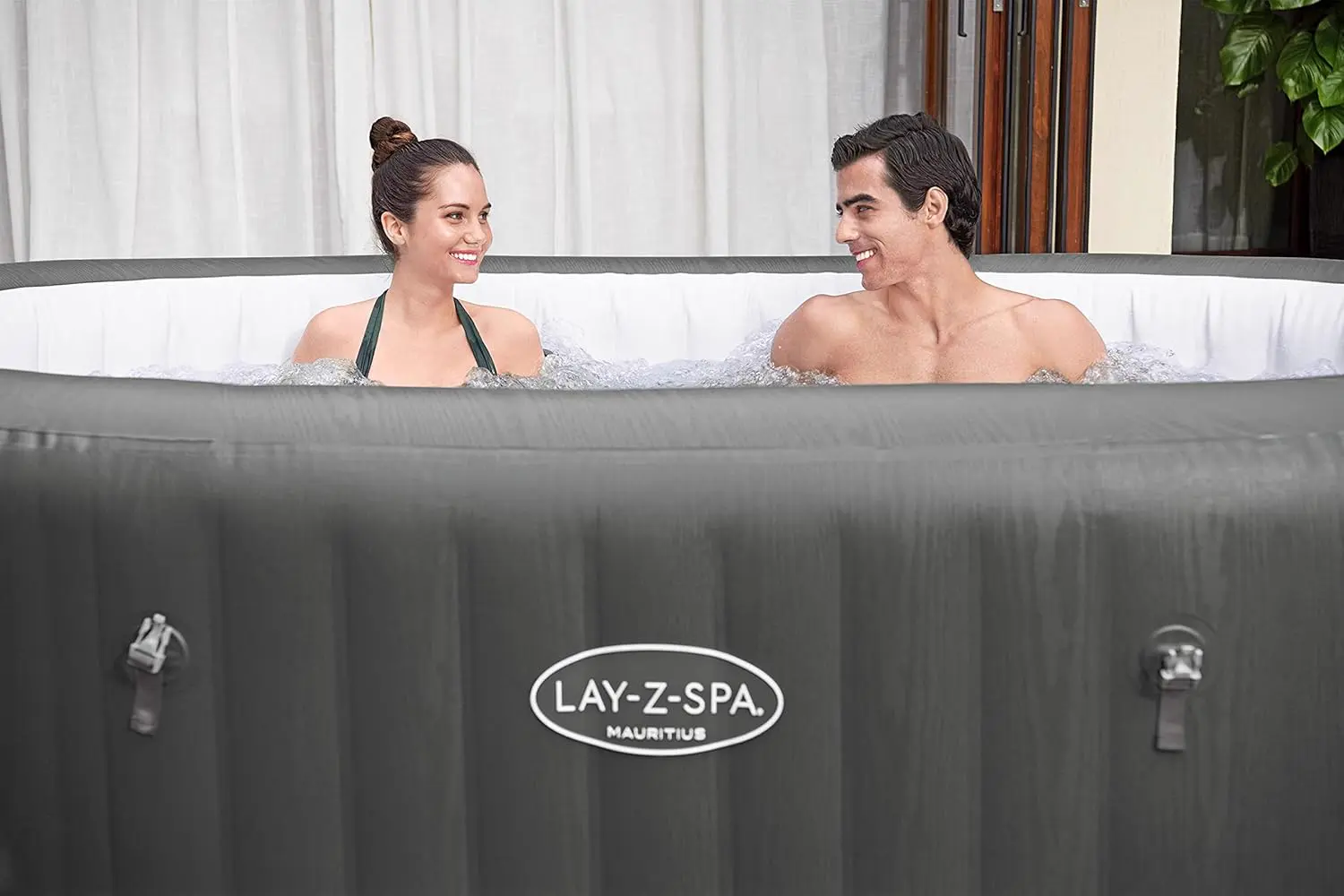 Spa gonflable 6 personnes 7 places 180 x 71 cm vue 25