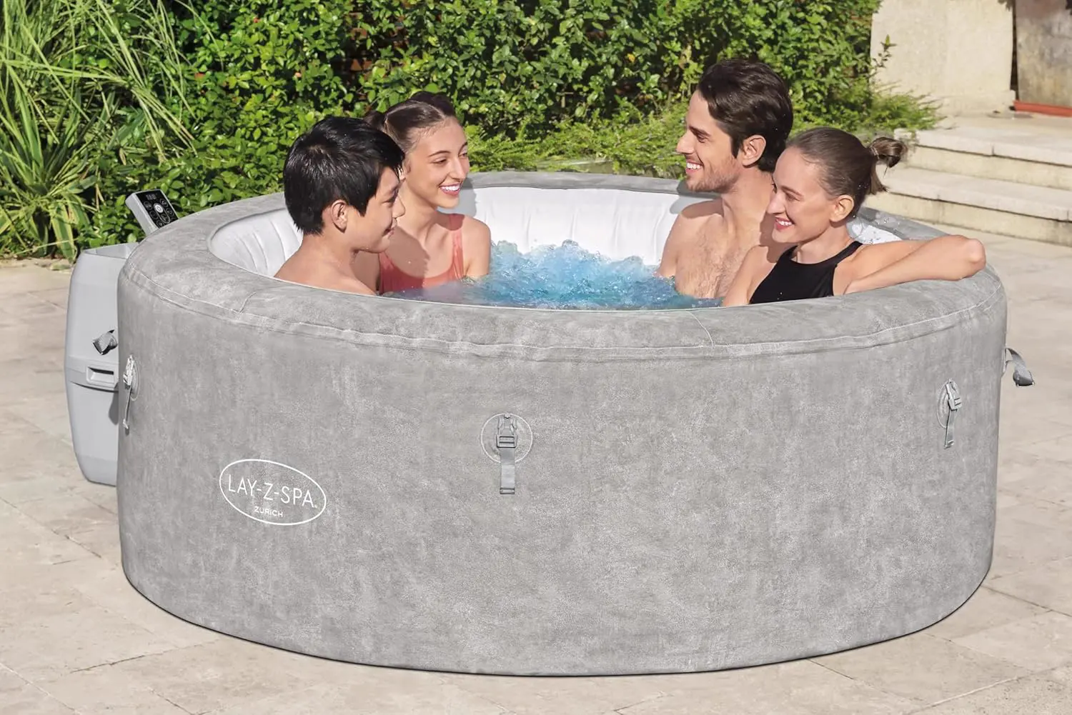 Spa gonflable 2 personnes 4 places 180 x 66 cm vue 11