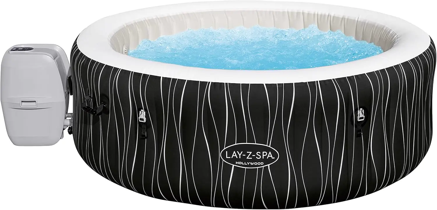 Spa gonflable 2 personnes 6 places 196 x 66 cm vue 11