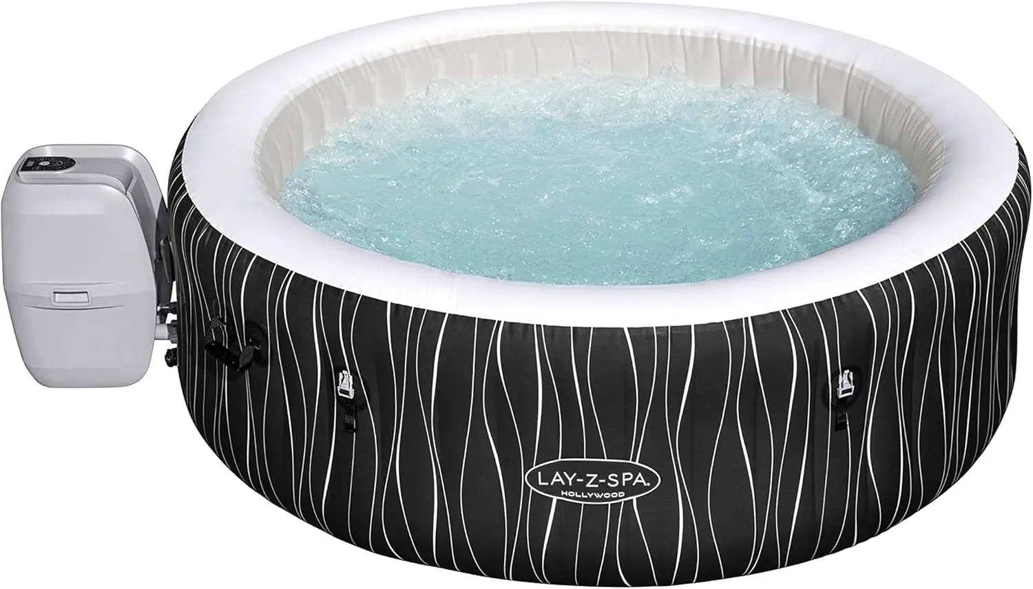 Spa gonflable 2 personnes 6 places 196 x 66 cm vue 15