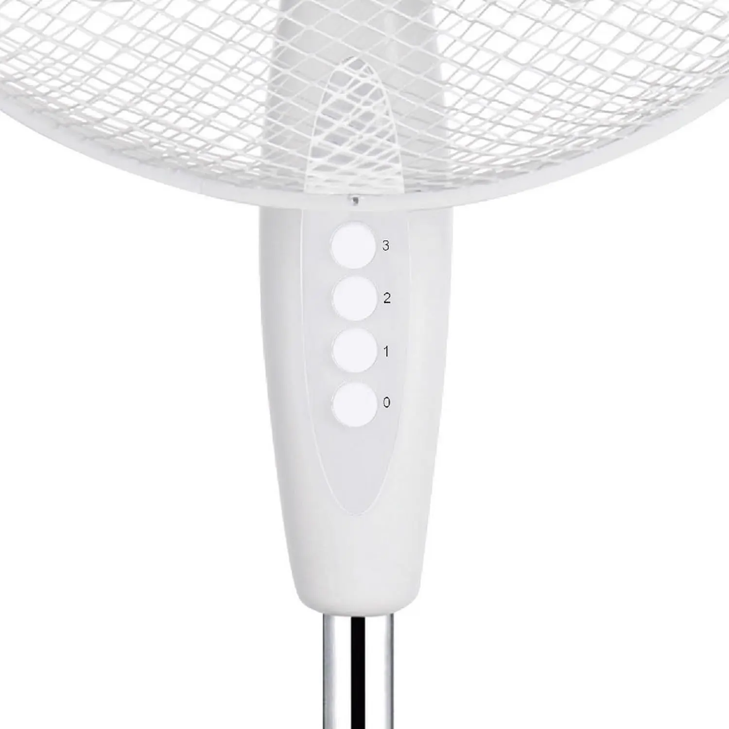 Ventilateur blanc vue 3