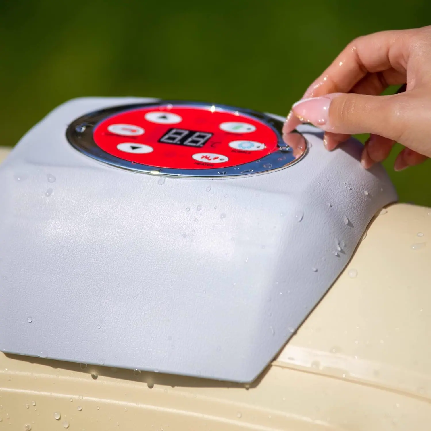 Spa gonflable 2 personnes 2 places 120 x 65 cm vue 6