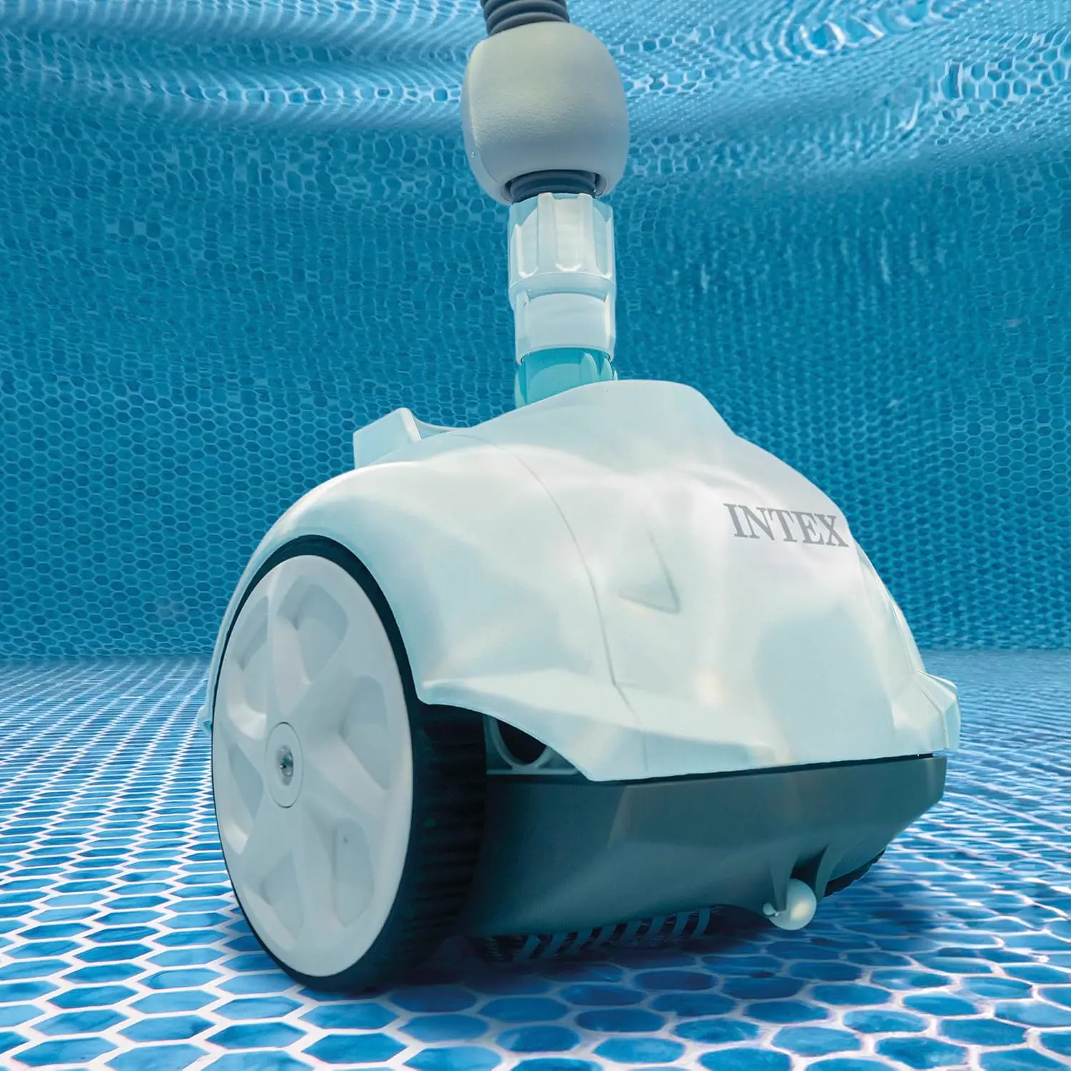 Robot piscine blanc/bleu 4,88 x 1,22 m vue 3