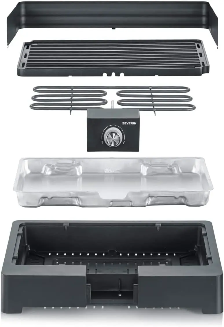 Barbecue électrique noir 62 x 58,5 vue 7