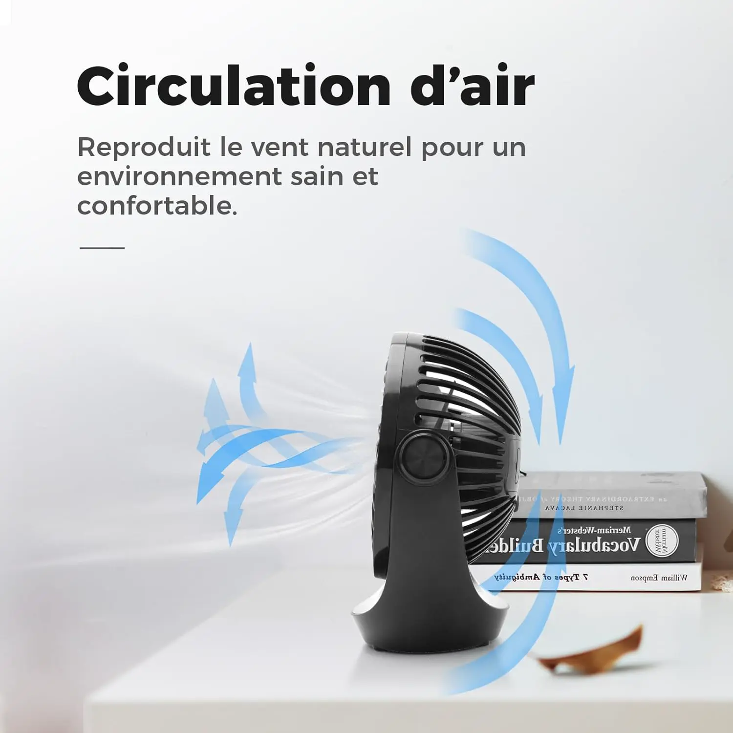 Ventilateur OCOOPA Ventilateur de bureau vue 2