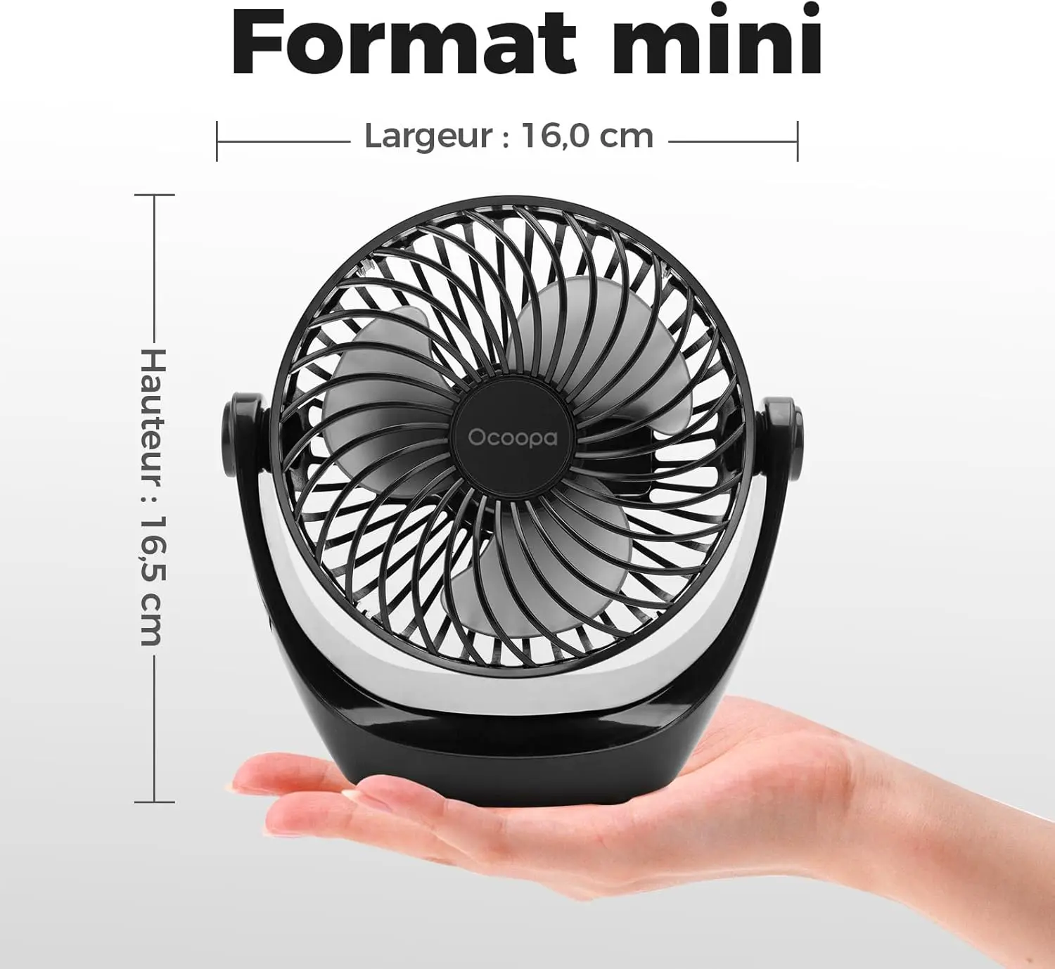 Ventilateur OCOOPA Ventilateur de bureau vue 7
