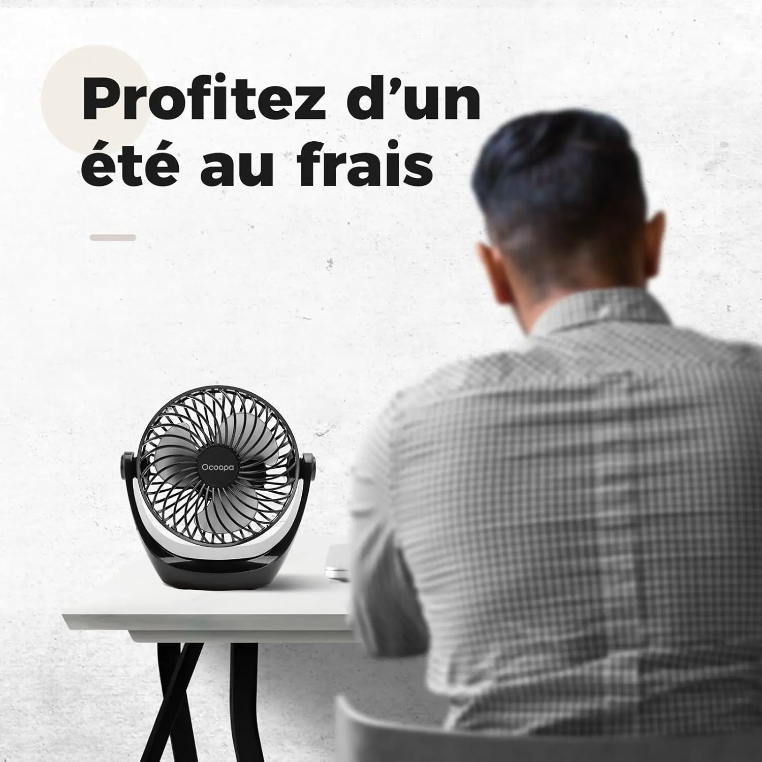 Ventilateur OCOOPA Ventilateur de bureau vue 8