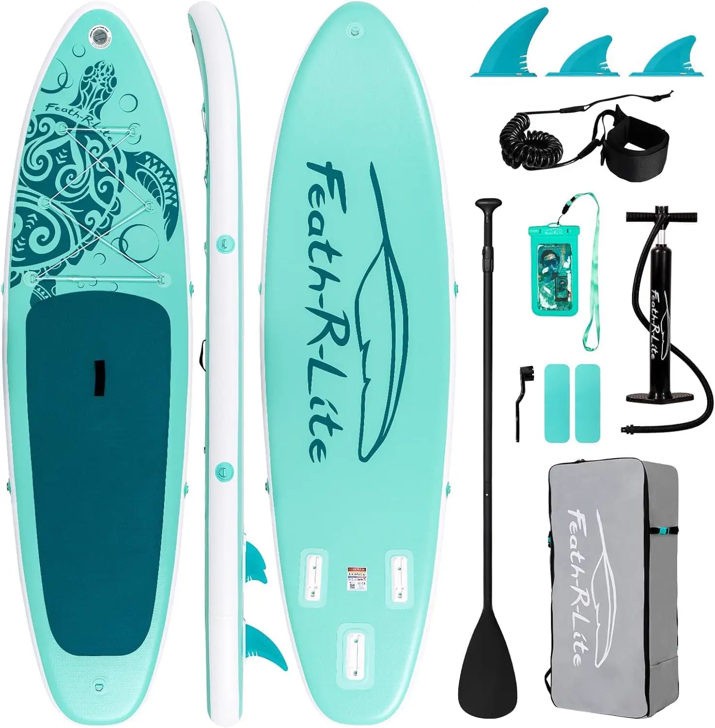 FEATH-R-LITE Stand Up Paddle Board Gonflable pour Adultes Sup avec