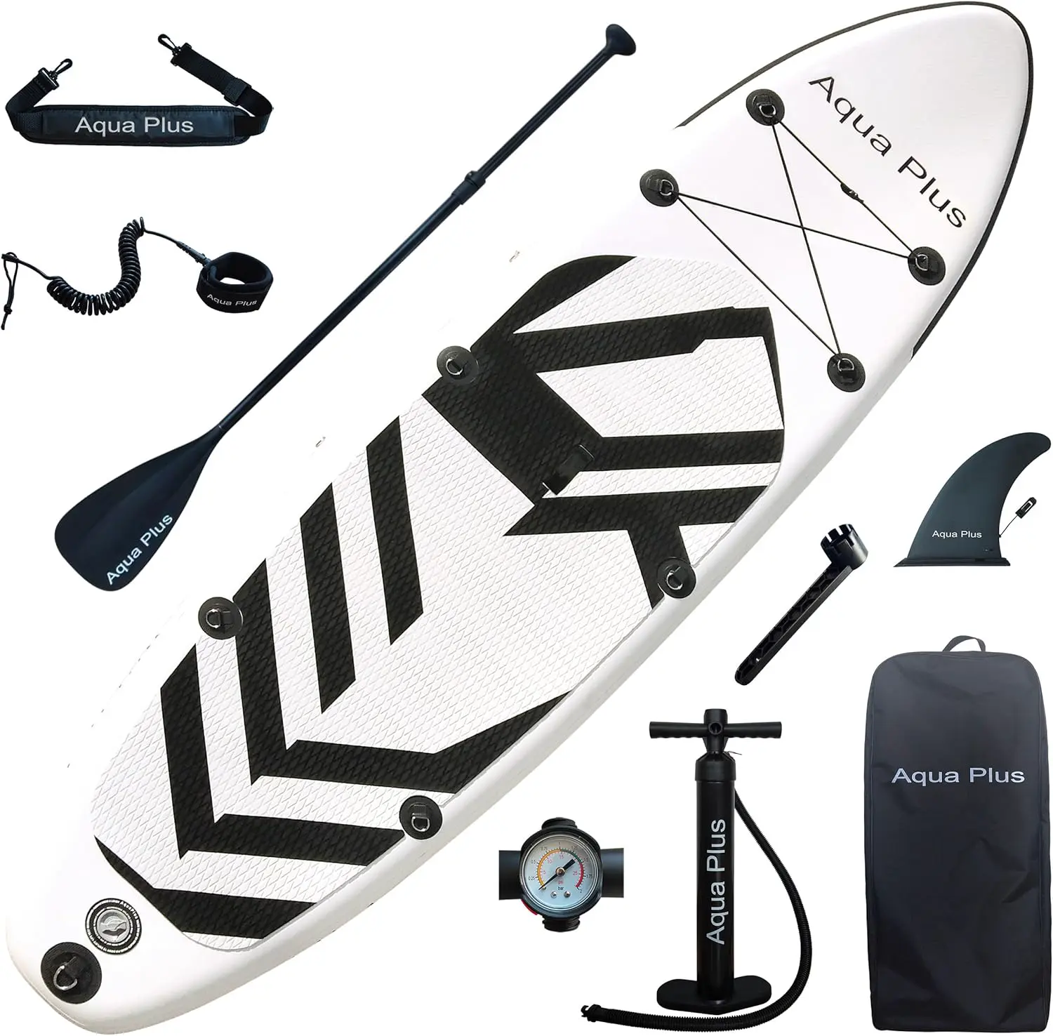 Aqua Plus Sup Gonflable de 15 cm d'épaisseur pour Tous Les Niveau x