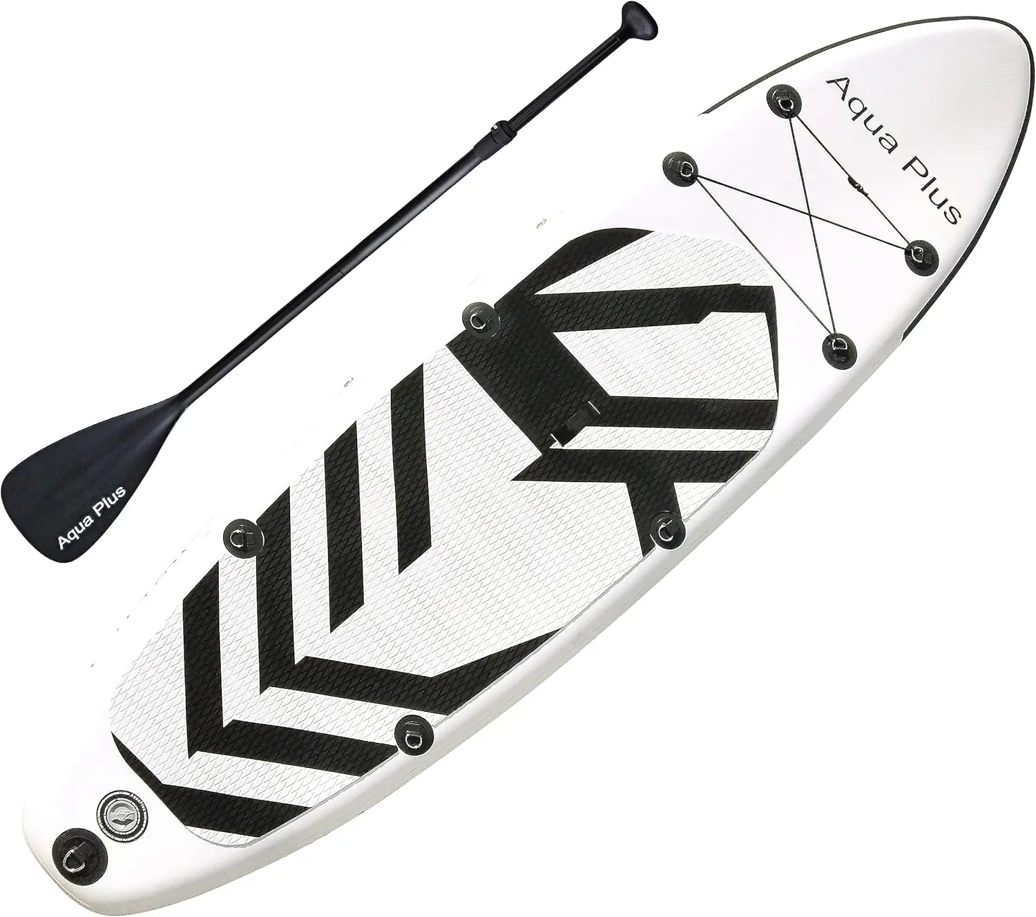 Paddle gonflable en aluminium blanc 83 x 15 cm vue 3