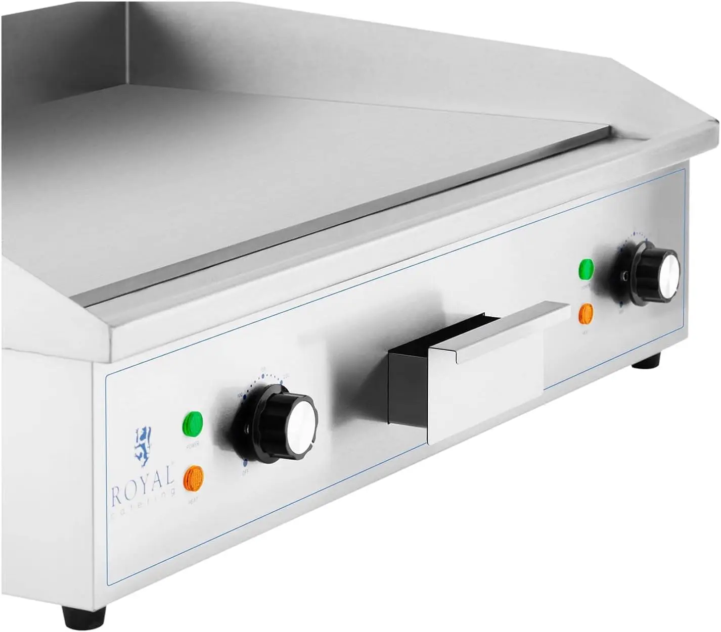 Plancha 4 places en acier 727 x 420 vue 3