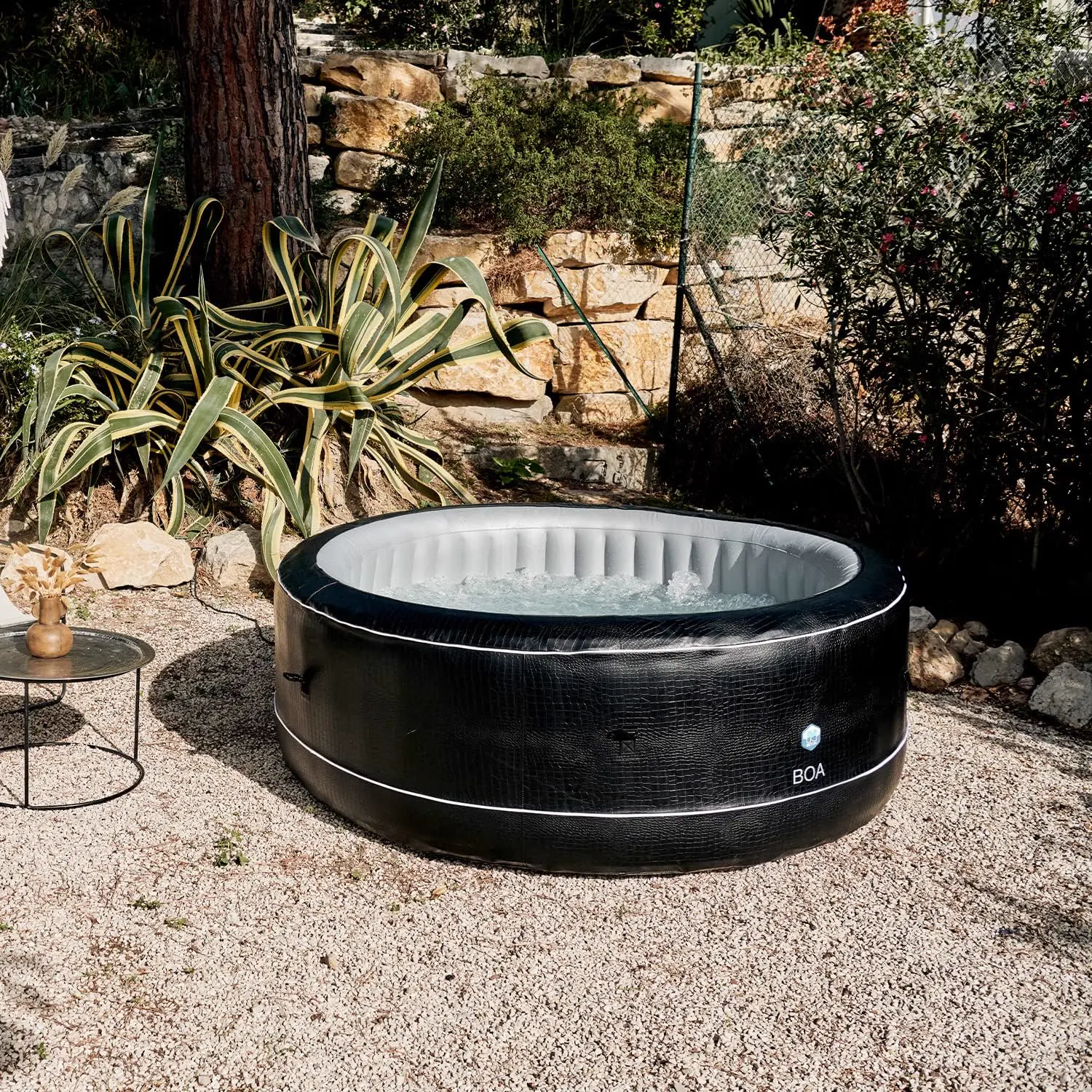 Spa gonflable 6 personnes 6 places 195 x 70 cm vue 6