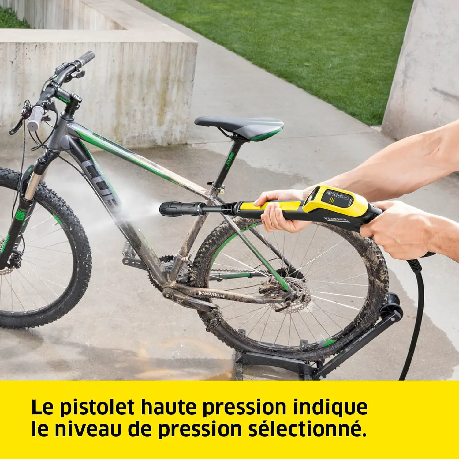 Nettoyeur haute pression noir 40 m² vue 3
