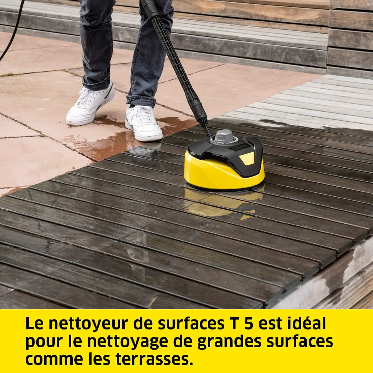 Nettoyeur haute pression noir 40 m² vue 6