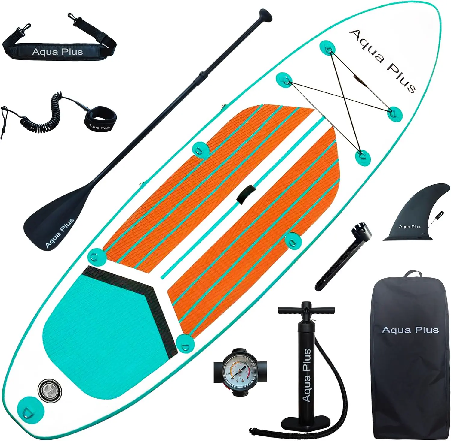 Aqua Plus Sup Gonflable de 15 cm d'épaisseur pour Tous Les Niveau x