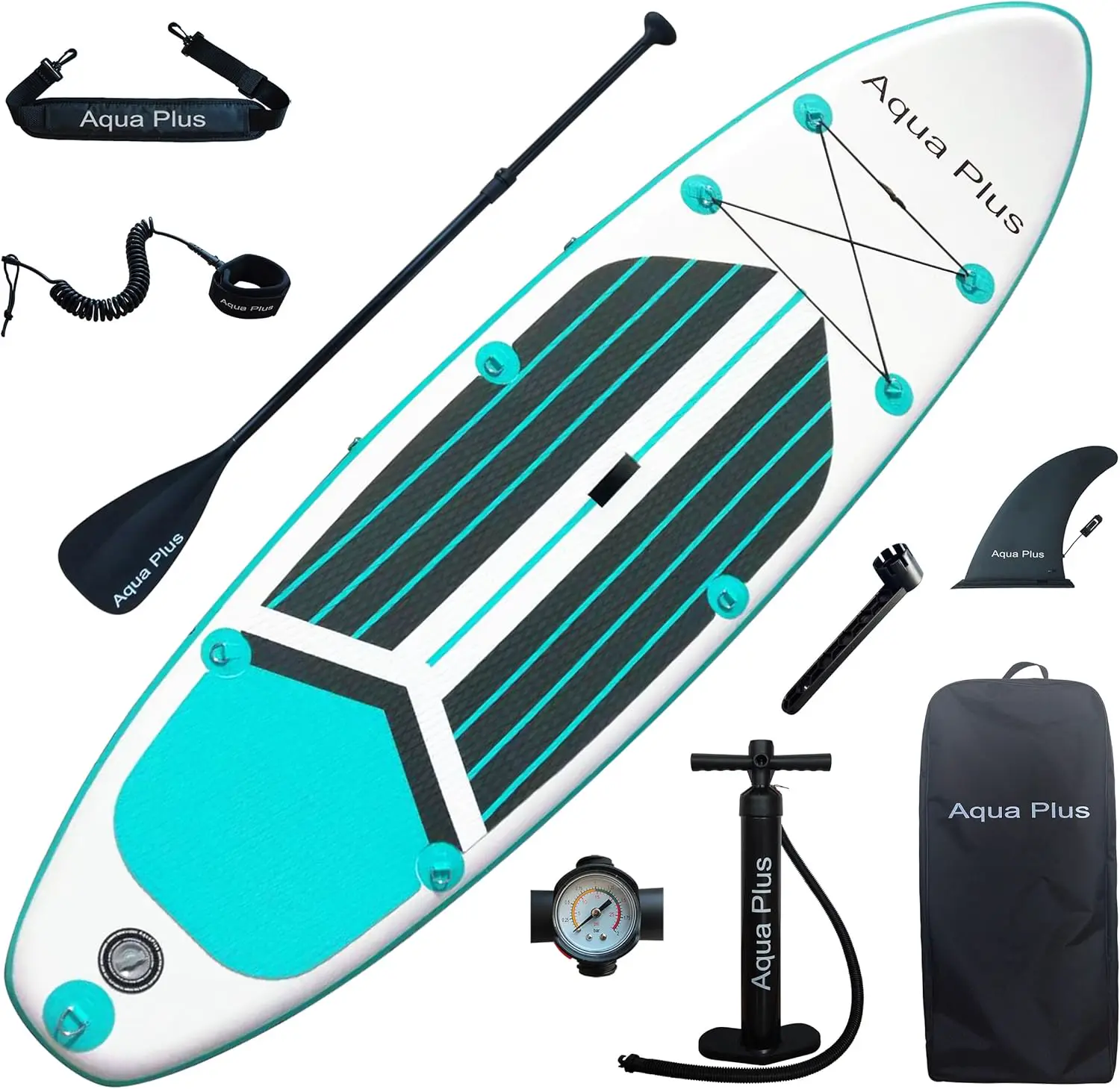 Aqua Plus Sup Gonflable de 15 cm d'épaisseur pour Tous Les Niveau x