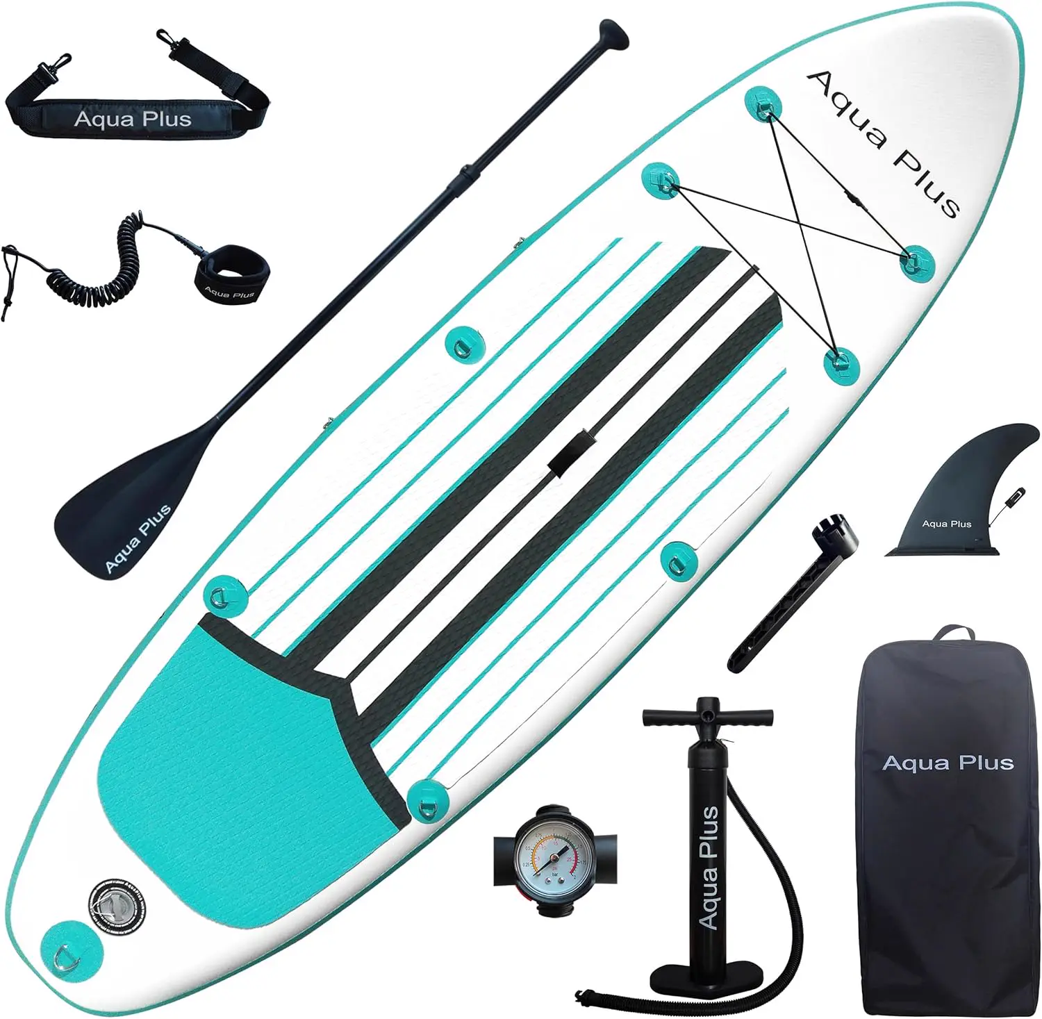 Aqua Plus Sup Gonflable de 15 cm d'épaisseur pour Tous Les Niveau x