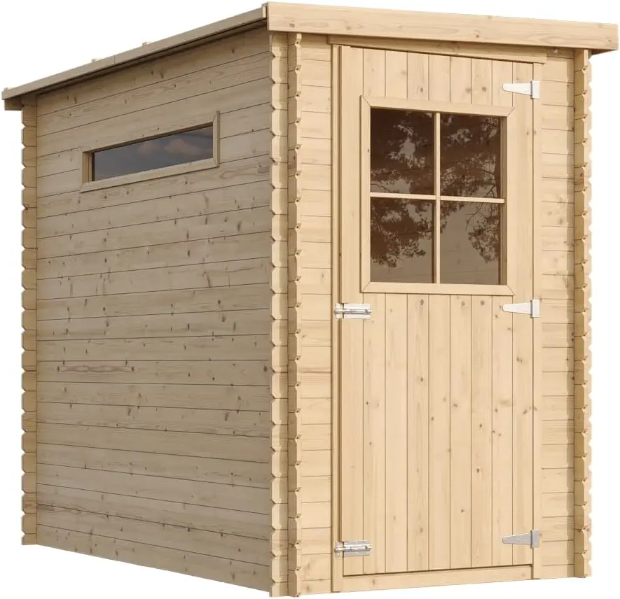 Abri de Jardin en Bois avec Sol TRAITÉ- Stockage extérieur