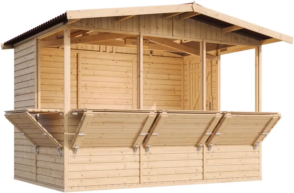 TIMBELA Abri de Jardin en Bois M150B