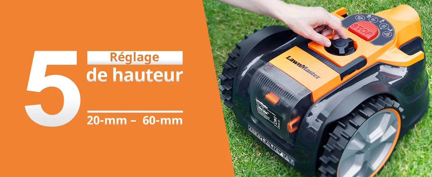 Robot tondeuse 150 m² — contenu détaillé 7