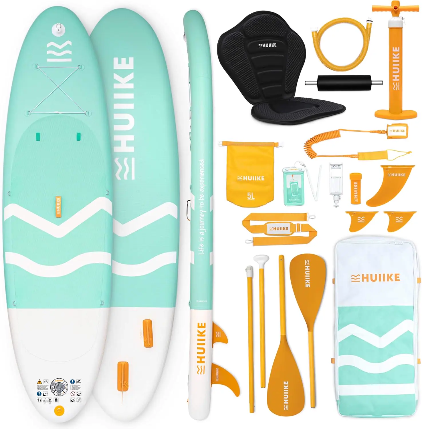 HUIIKE Paddle Gonflable Adulte avec Accessoires Inclus