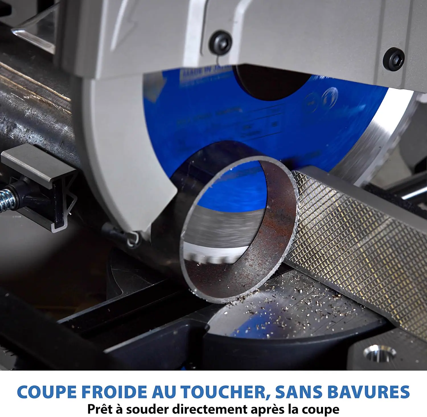 Tronçonneuse électrique en acier vue 3