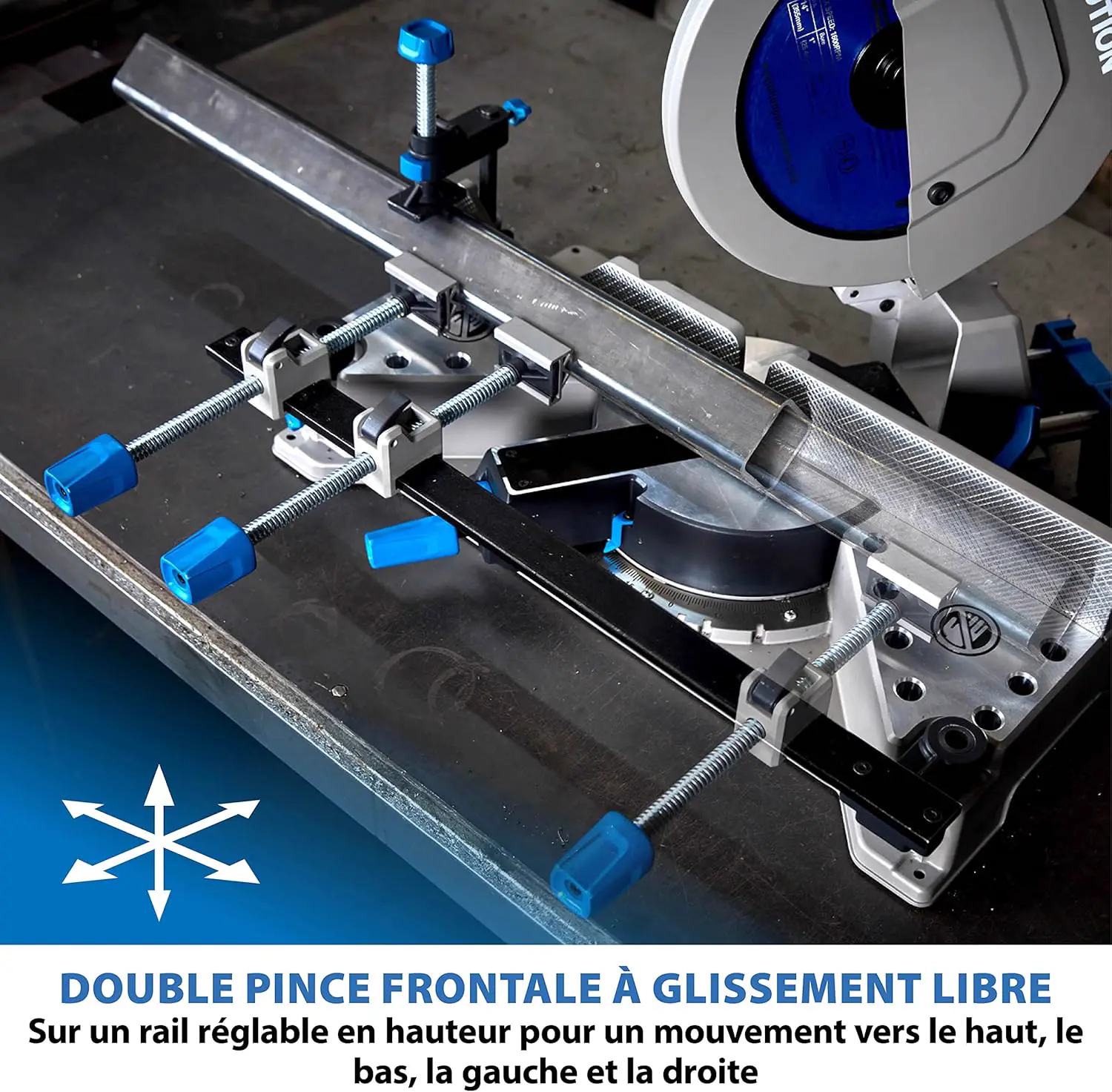 Tronçonneuse électrique en acier vue 5