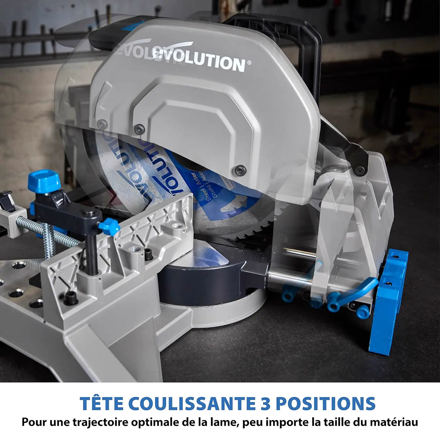 Tronçonneuse électrique en acier vue 7