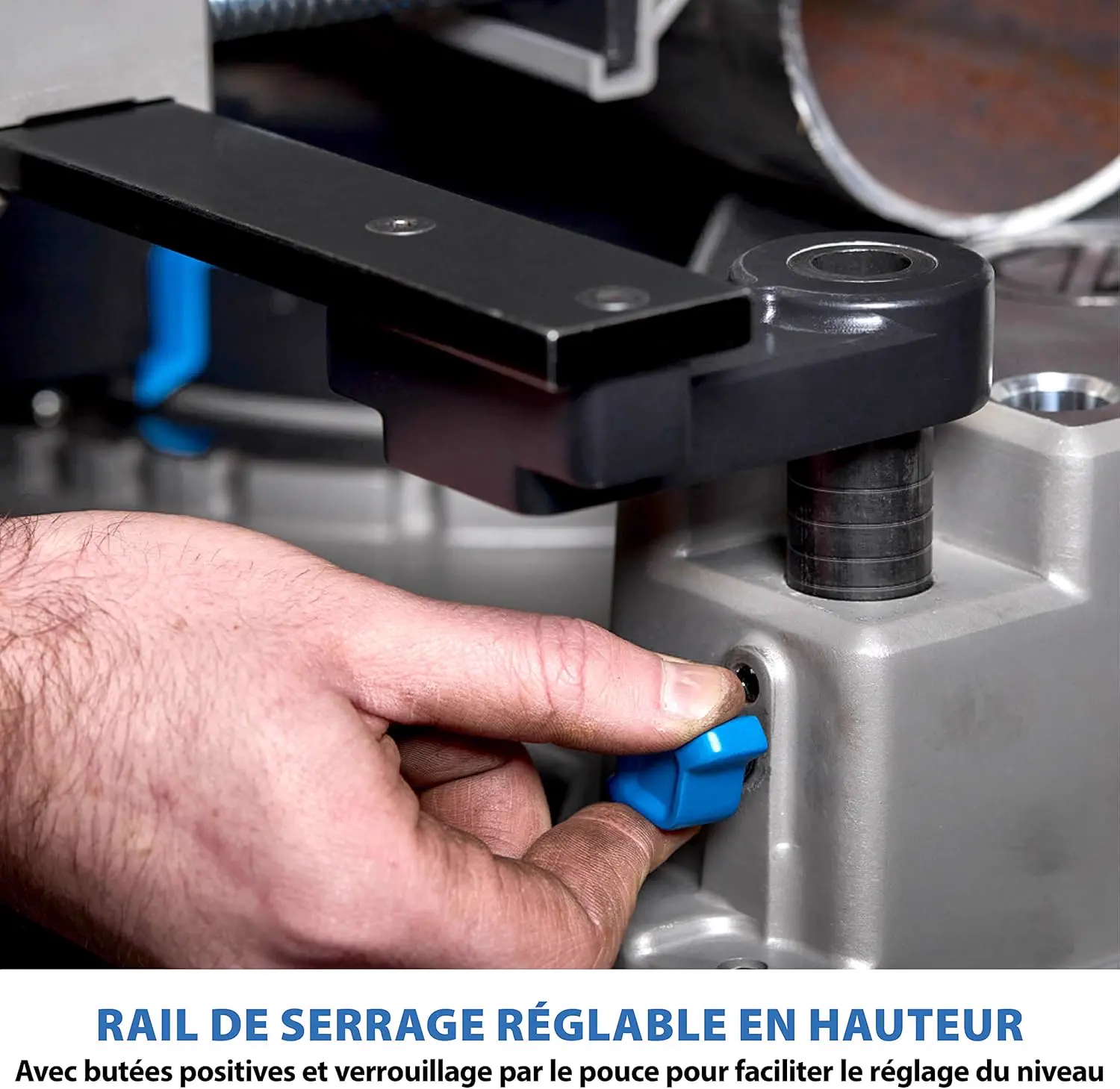 Tronçonneuse électrique en acier vue 9
