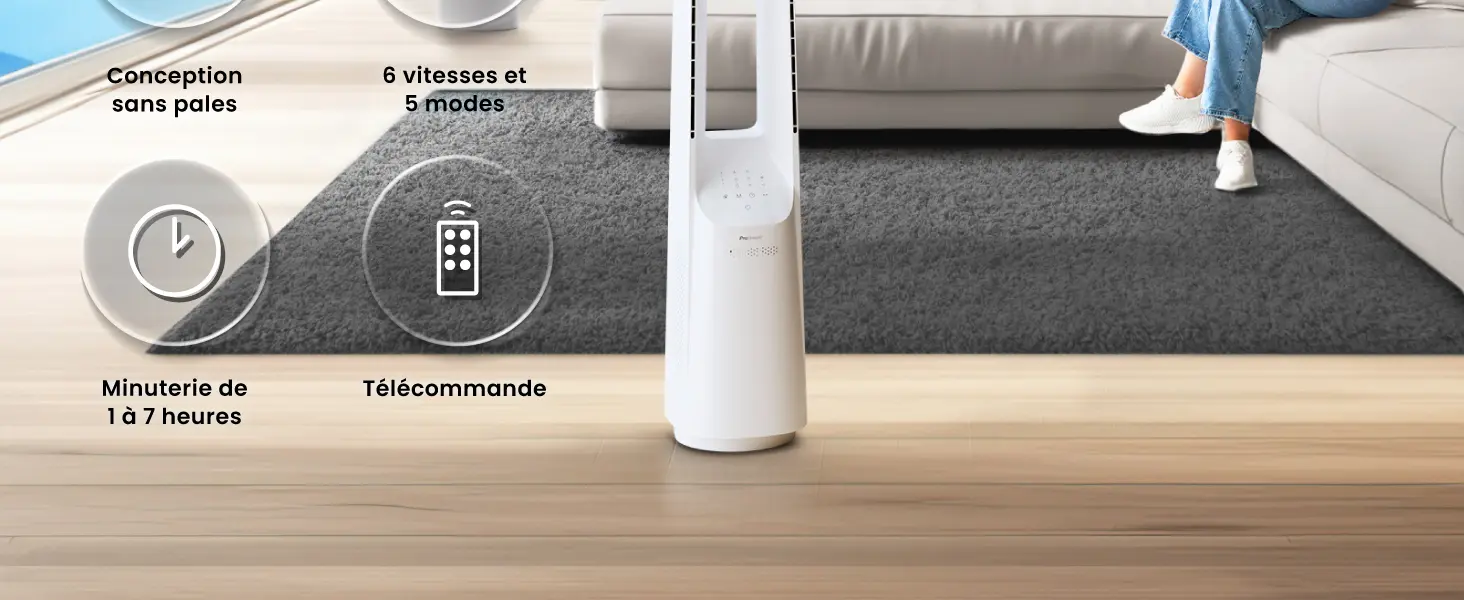 Ventilateur blanc — contenu détaillé 2
