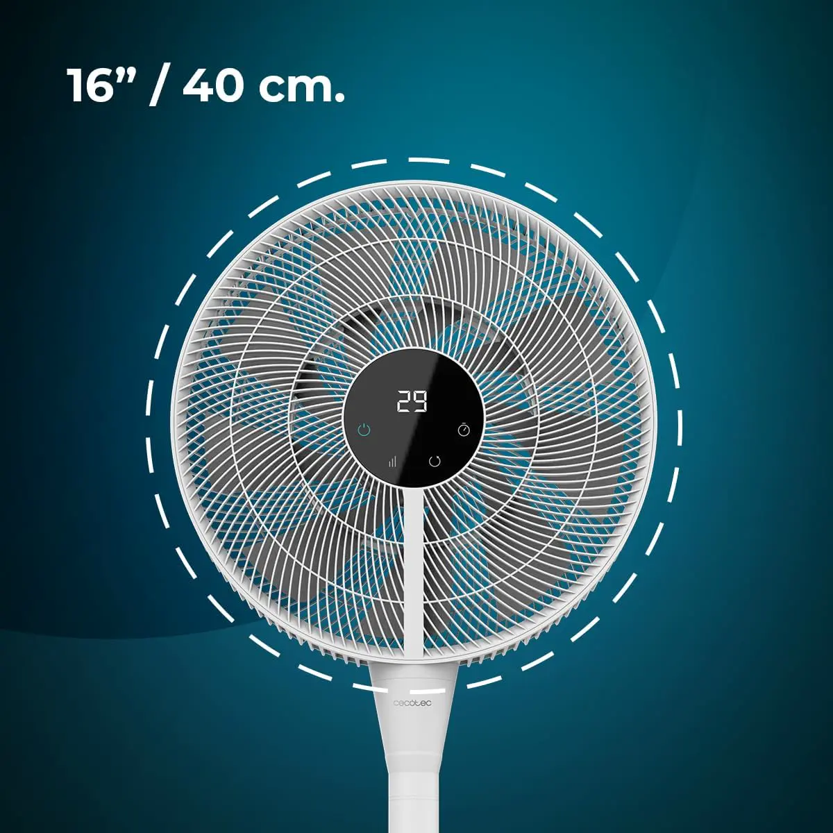 Ventilateur Cecotec - Ventilateur sur Pied EnergySilence 1000… vue 3