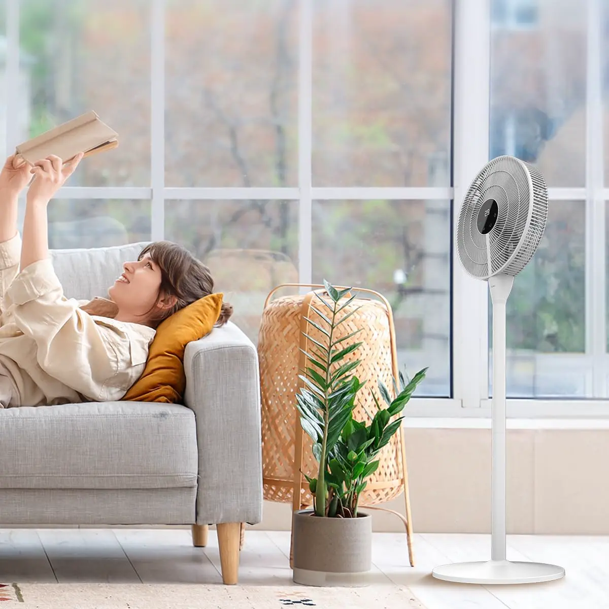 Ventilateur Cecotec - Ventilateur sur Pied EnergySilence 1000… vue 5