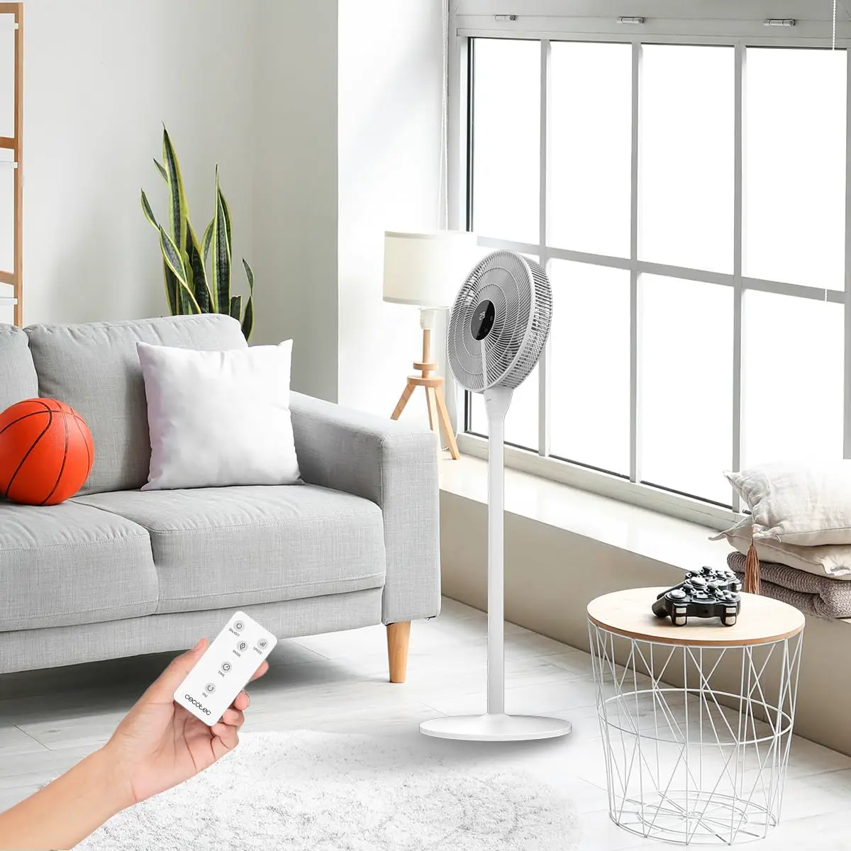 Ventilateur Cecotec - Ventilateur sur Pied EnergySilence 1000… vue 6