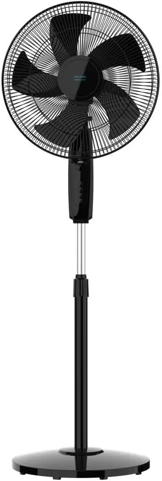 Ventilateur noir vue 2