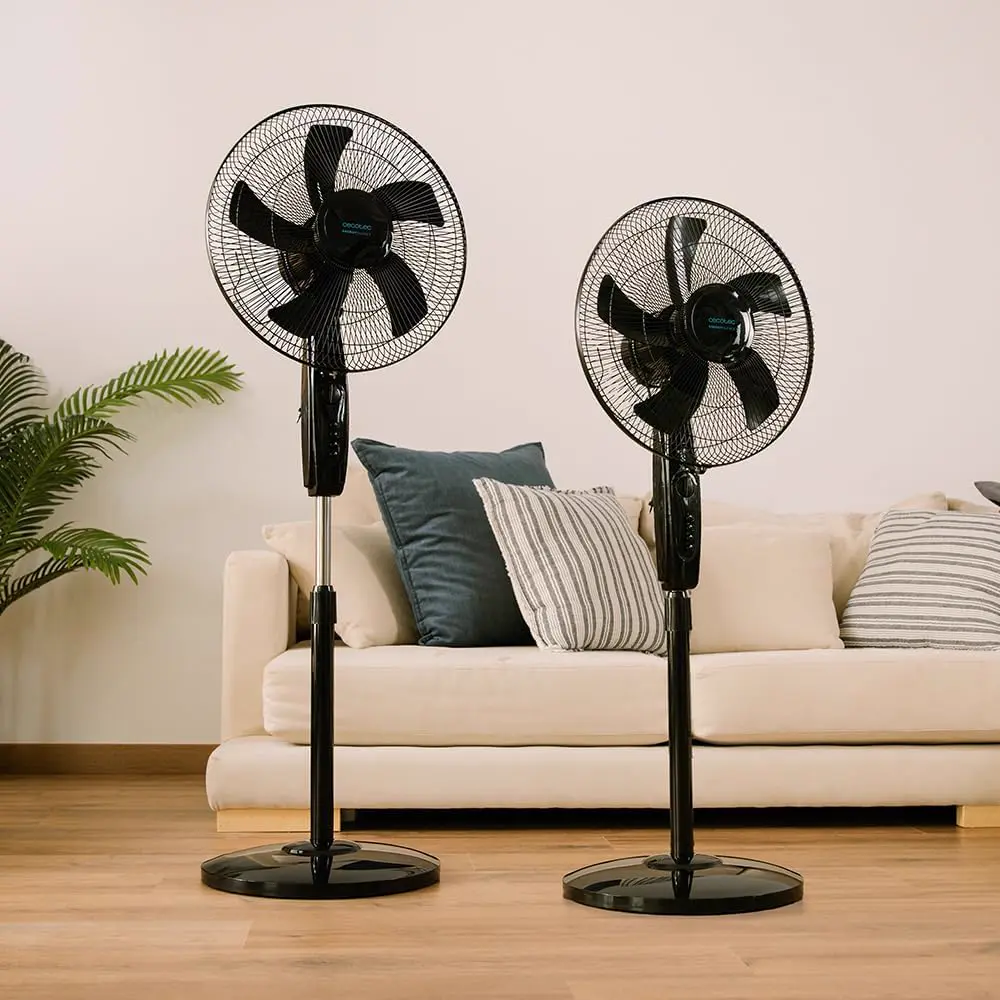 Ventilateur noir vue 8