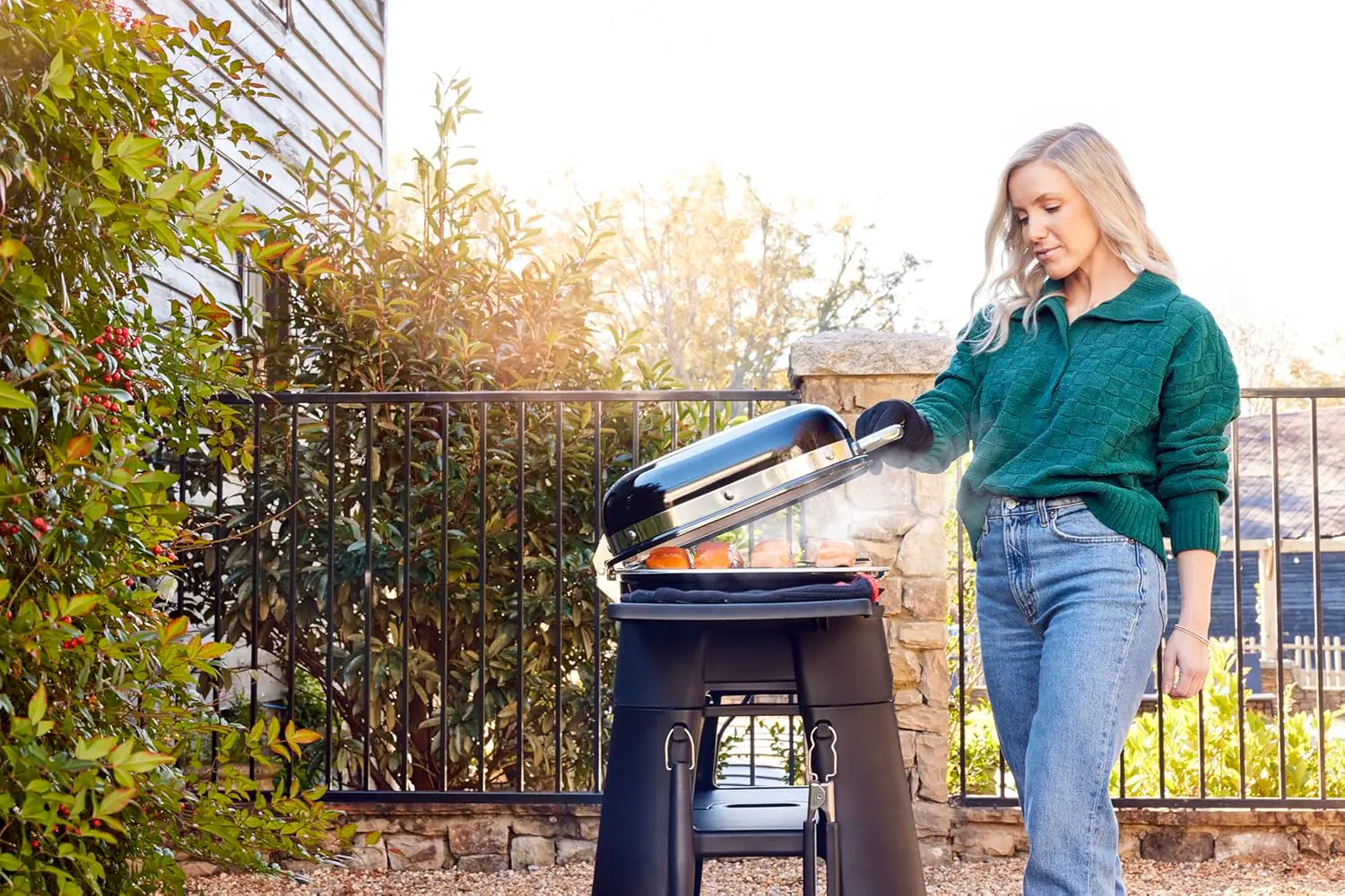 Barbecue weber noir 56 x 73,5 vue 5