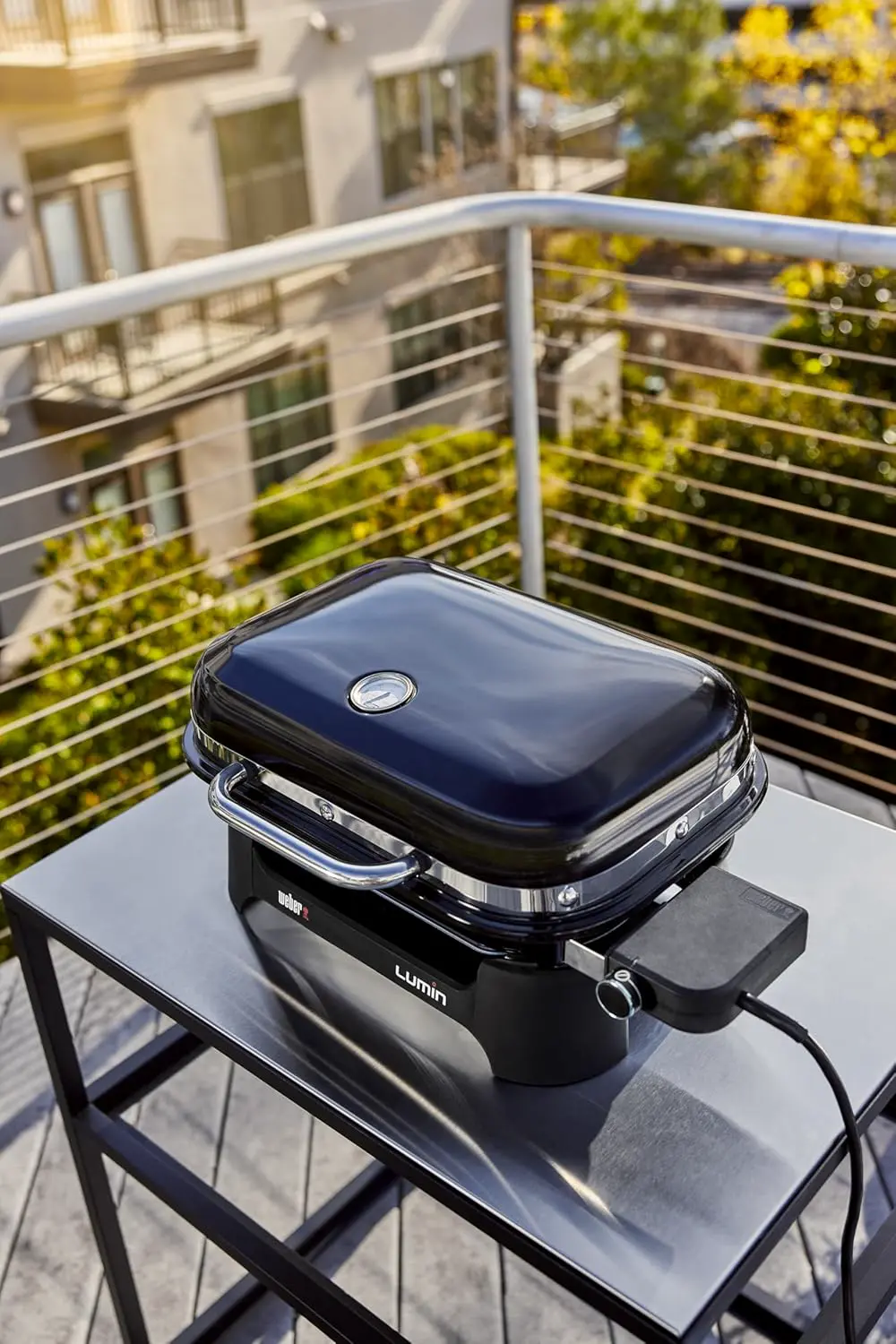 Barbecue weber noir 41,2 x 58,6 vue 10