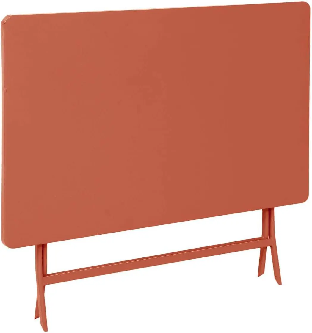 Table de jardin en acier 70 x 70 vue 5