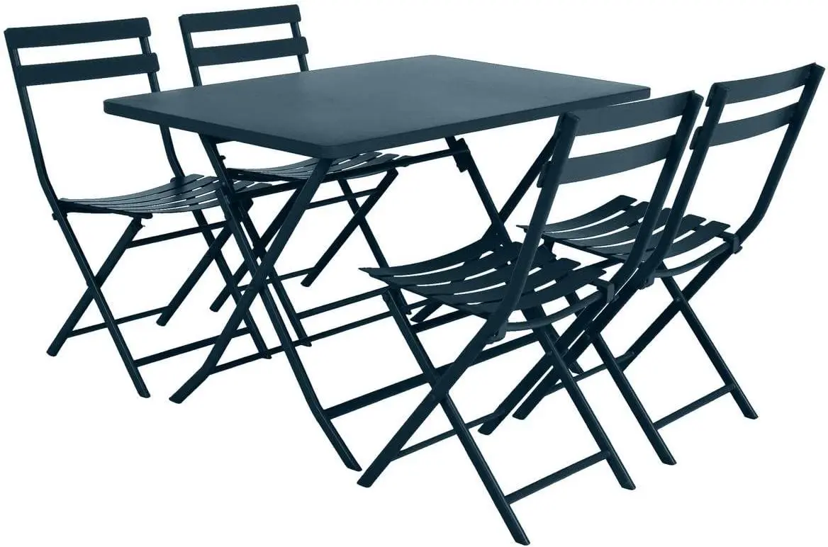 Table de jardin 70 x 110 vue 4
