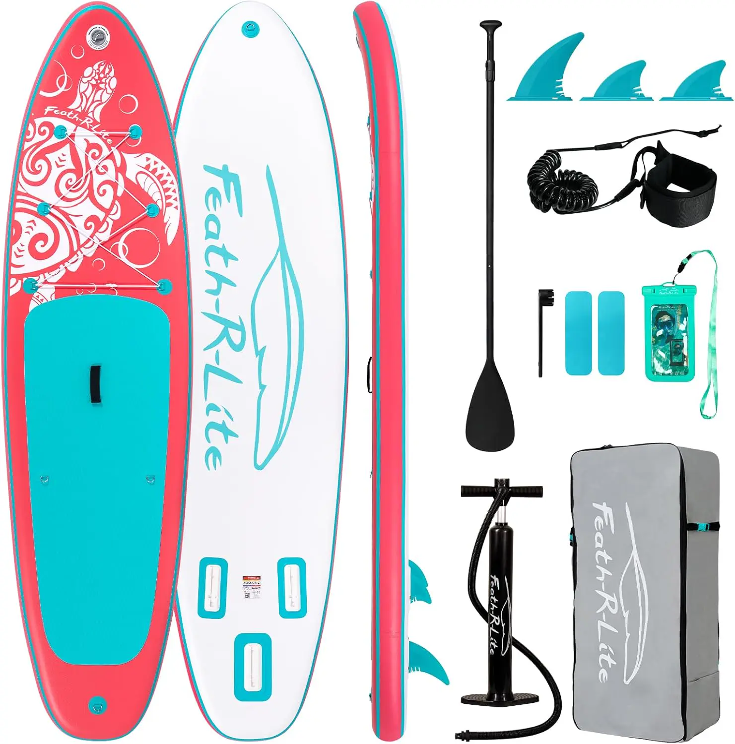 FEATH-R-LITE Stand Up Paddle Board Gonflable pour Adultes Sup avec